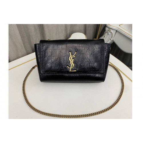 YSL Kate Small Chain bag in Black Print Crocodile Leather YSL Kate Small Chain bag in Black Print Crocodile Leather